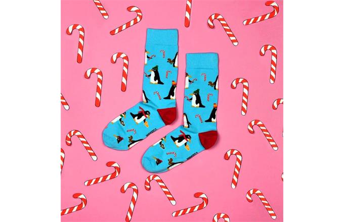 X-mas Penguins socks 42-46