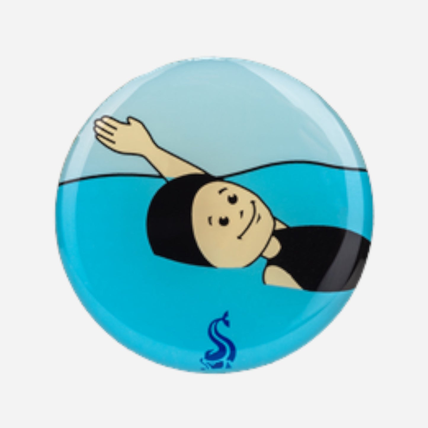 Simsättsmärke Ryggsim