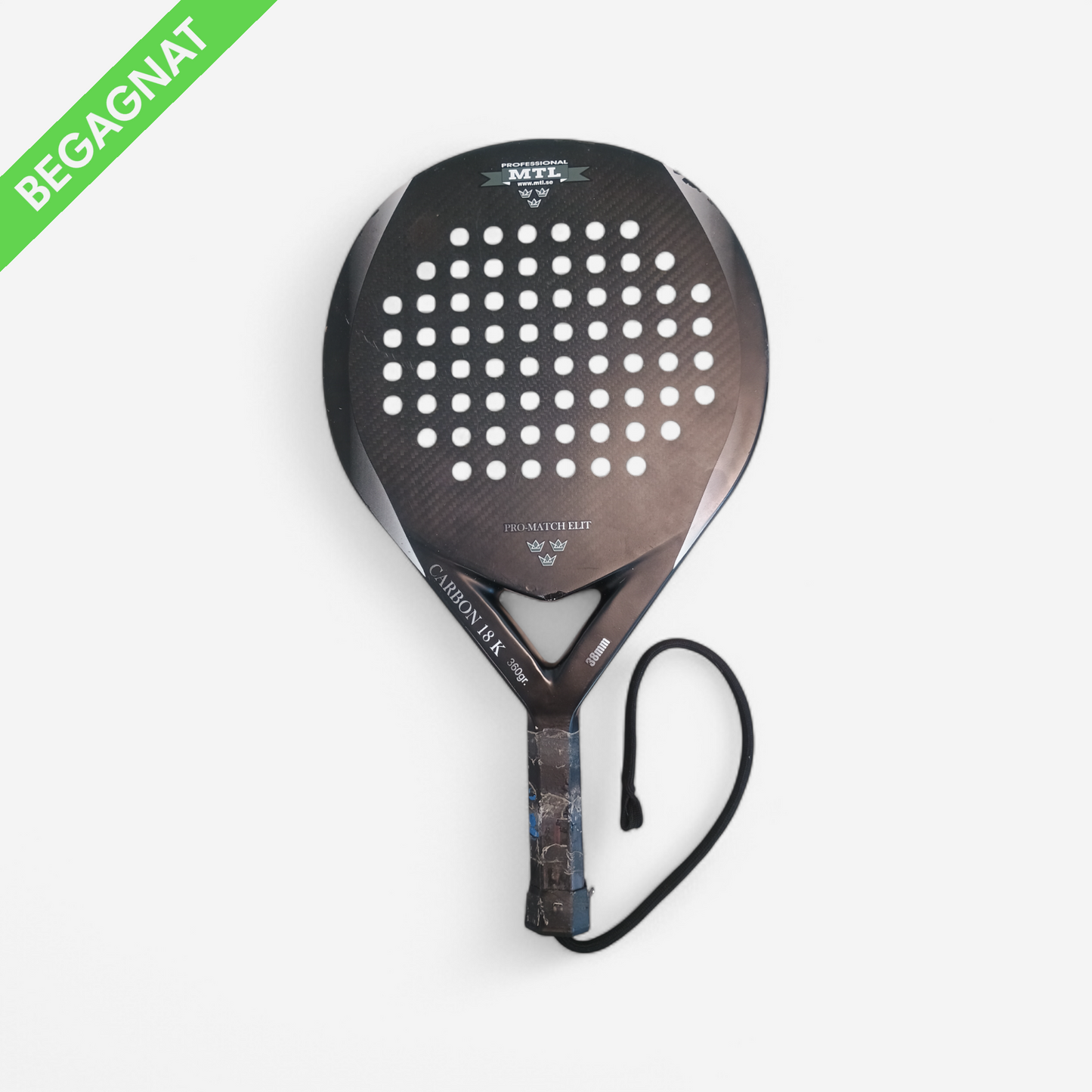 Padelracket 38mm