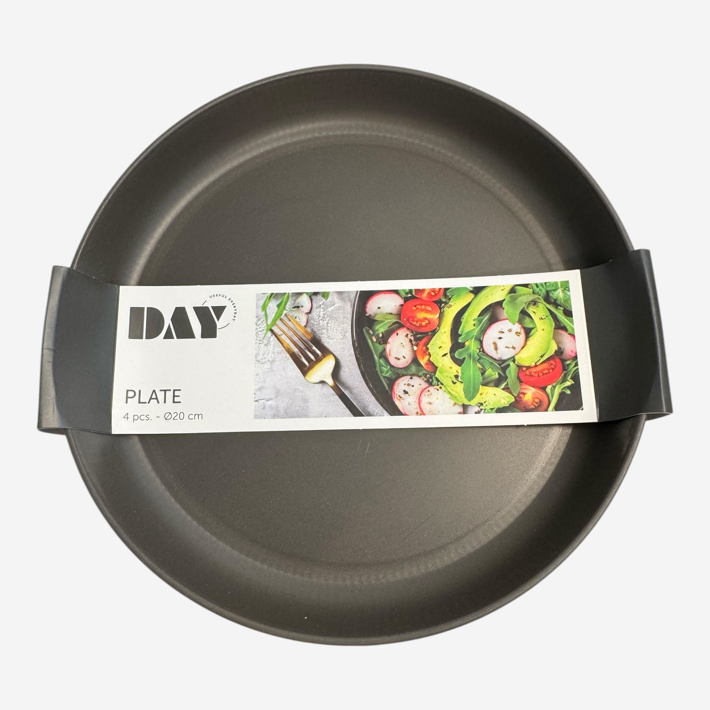 Plasttallrikar 4-pack Ø20 cm