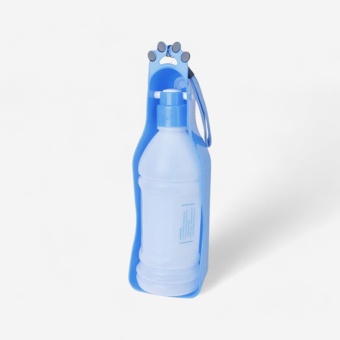 Vattenflaska med hopfällbar skål 350 ml