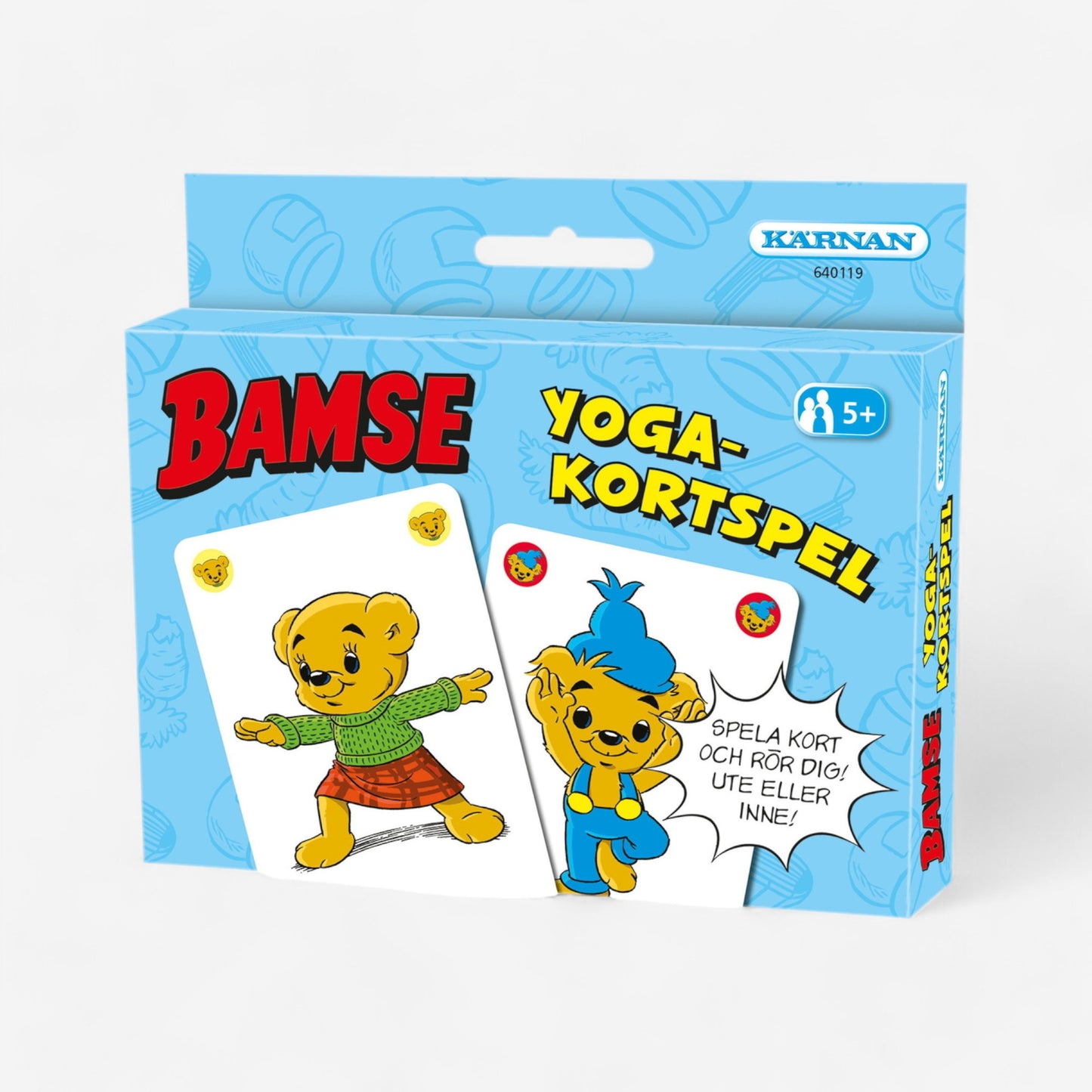Bamse Yoga-kortspel
