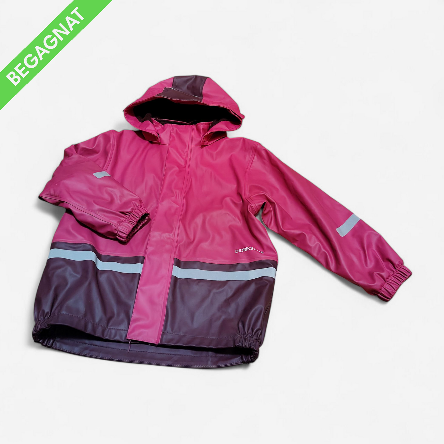 Fodrad regnjacka 120