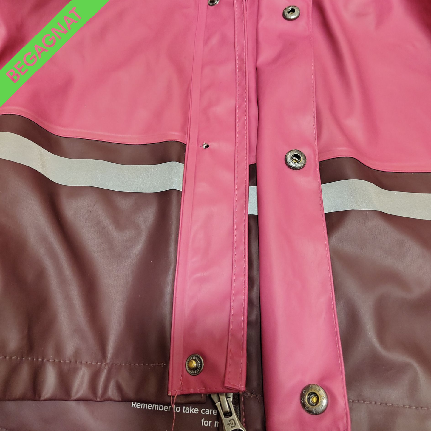 Fodrad regnjacka 120