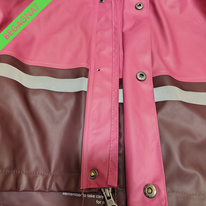 Fodrad regnjacka 120