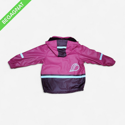 Fodrad regnjacka 120