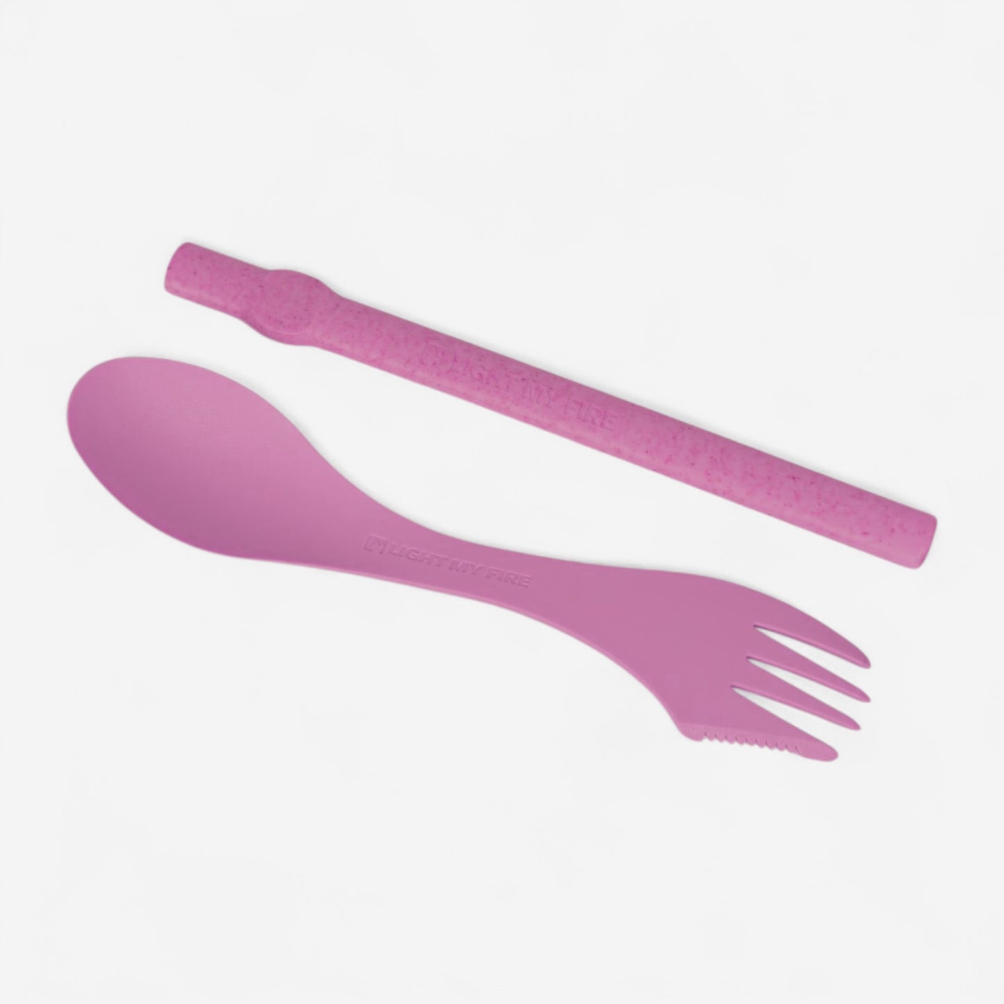 Spork´n Straw Rosa