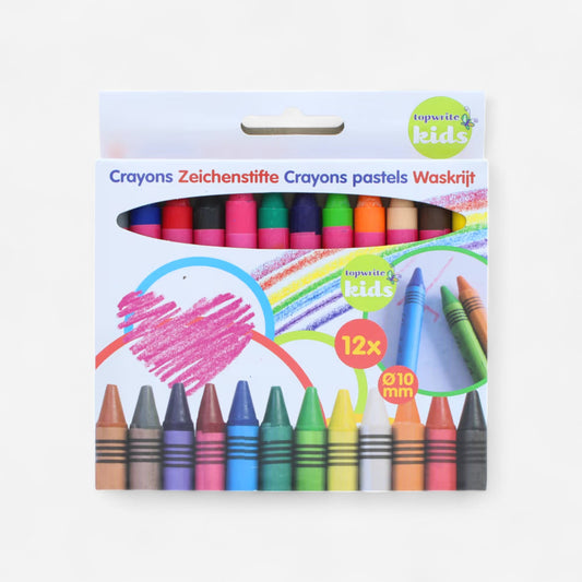 Färgkritor 12-pack